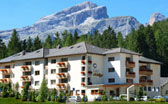 Das Hotel Cristallo befindet sich in La Villa / Alta Badia